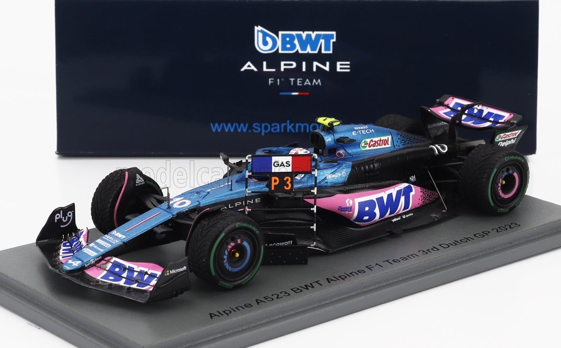 ALPINE | F1  A523 TEAM BWT ALPINE N 10 3rd DUTCH GP 2023 PIERRE GASLY