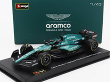 ASTON MARTIN | F1  AMR23 TEAM ARAMCO COGNIZANT N 18 SEASON 2023 LANCE STROLL - WITH PILOT AND SHOWCASE