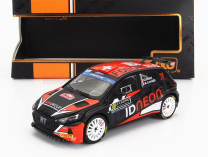 HYUNDAI - i20 N RALLY2 N 38 RALLY MONTECARLO 2023 O.BURRI - A.LEVRATTI - BLACK RED
