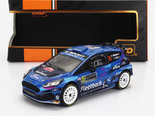 FORD ENGLAND - FIESTA MKII RALLY2 N 25 RALLY MONTECARLO 2023 G.MUNSTER - L.LOUKA - BLUE MET BLACK