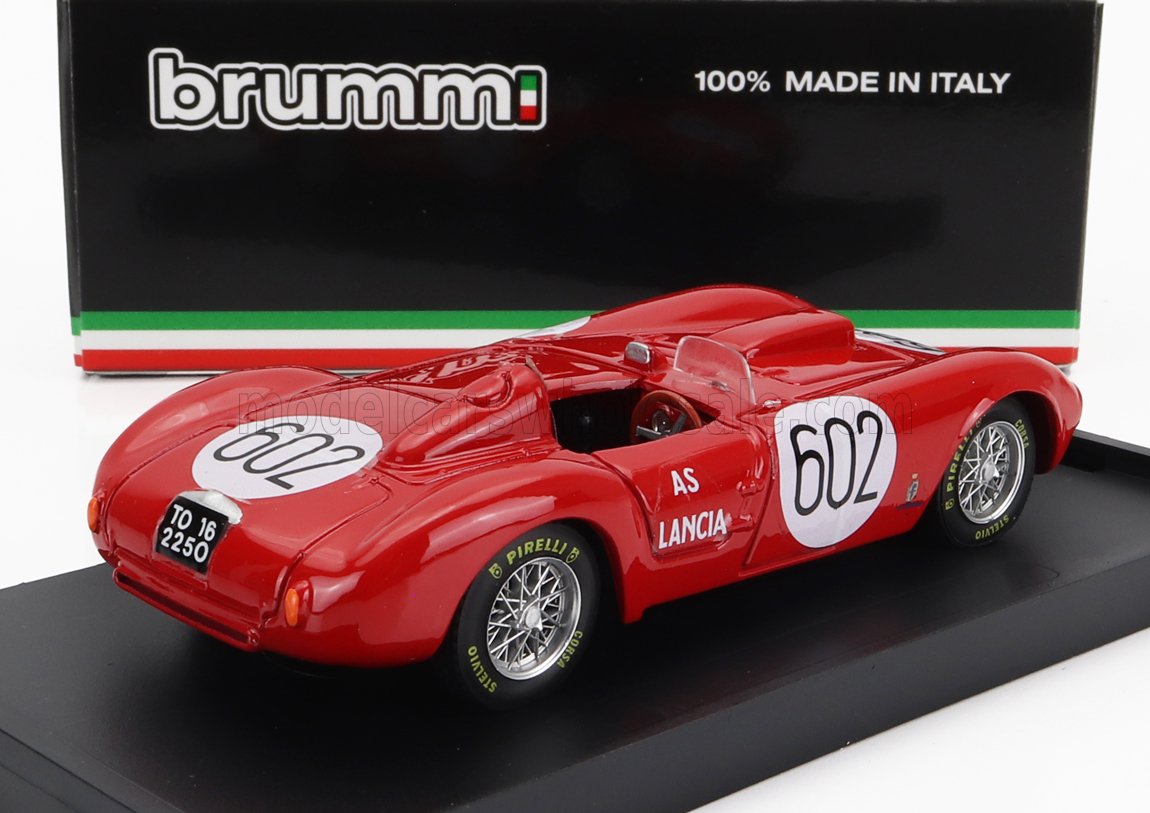 Lancia D24 No. 602 Winner Mille Miglia 1954 Alberto Ascari Brumm 1:43 scale model - image 2