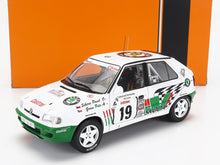 SKODA - FELICIA N 19 RALLY TOUR DE CORSE 1995 P.SIBERA - P.GROSS - WHITE GREEN
