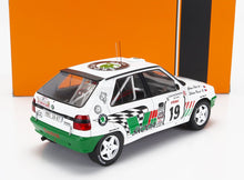 SKODA - FELICIA N 19 RALLY TOUR DE CORSE 1995 P.SIBERA - P.GROSS - WHITE GREEN