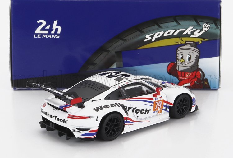 PORSCHE | 911 991 RSR-19 4.2L TEAM WEATHERTECH RACING N 79 2nd LMGTE AM CLASS 24h LE MANS 2022 COOPER MACNEIL - JULIEN ANDLAUER - THOMAS MERRIL