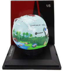BELL HELMET | F1  CASCO HELMET ALFA ROMEO C43 TEAM STAKE N 24 CANADA GP 2023 GUANYU ZHOU