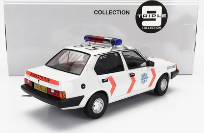 VOLVO - 340 DL POLIZIA OLANDESE RIJKSPOLITIE 1987 - BIANCO E ARANCIONE