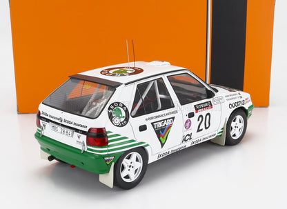 SKODA - FELICIA N 20 RALLY RAC LOMBARD 1995 S.BLOMQVIST - B.MELANDER - WHITE GREEN