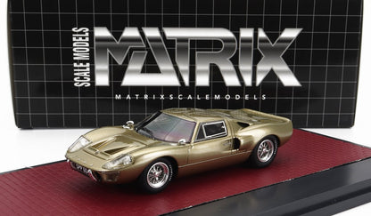 FORD USA - GT40 MKIII 1967 - GOLD MET