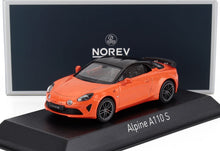RENAULT - ALPINE A110 S PACK AERO 2022 - ORANGE MET