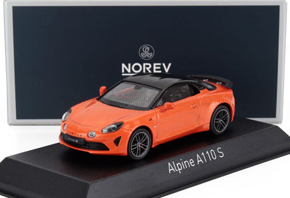 RENAULT - ALPINE A110 S PACK AERO 2022 - ORANGE MET