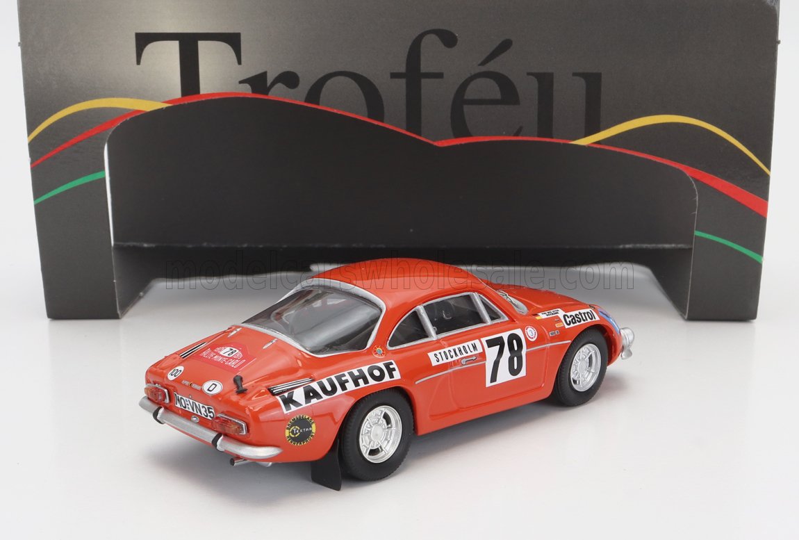 RENAULT | ALPINE A110 N 78 RALLY MONTECARLO 1975 F.VON DER LEYEN - P.DIEKMANN