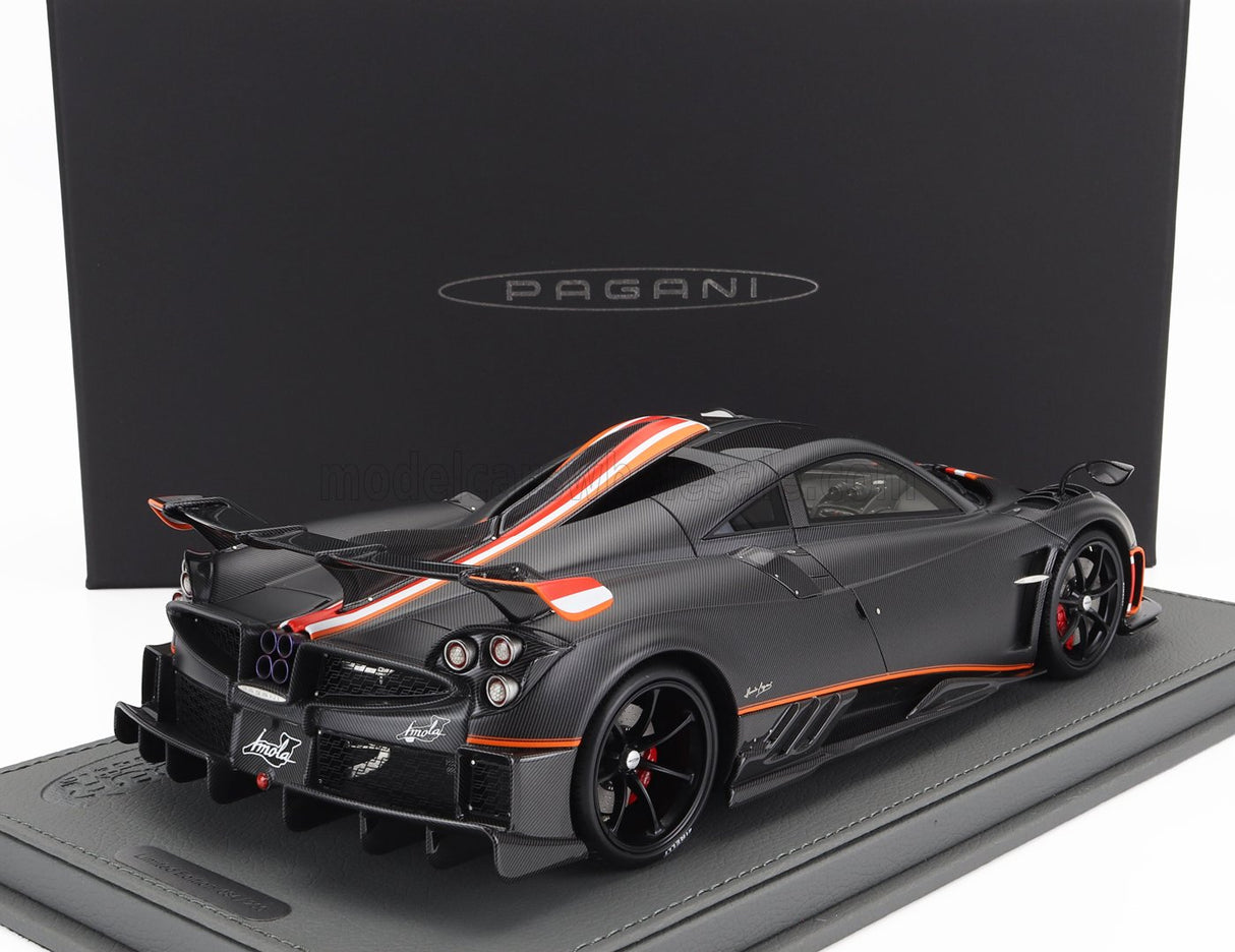 PAGANI | IMOLA 2020 - CON VETRINA - WITH SHOWCASE | CARBON FIBER MATT