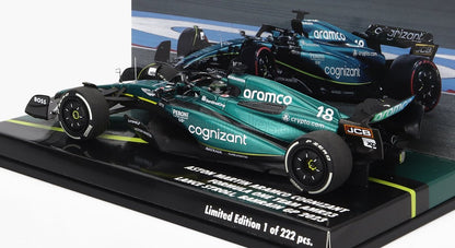 ASTON MARTIN - F1  AMR23 TEAM ARAMCO COGNIZANT N 18 6th BAHRAIN GP 2023 LANCE STROLL - GREEN