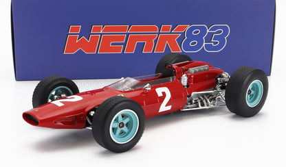 FERRARI - F1  158 SCUDERIA FERRARI N 2 WORLD CHAMPION POLE POSITION FASTEST LAP AND WINNER MONZA ITALY GP 1964 JOHN SURTEES - RED