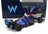 Modellino in scala 1:18 blu N 23, replica F1 dettagliata con loghi degli sponsor, esposto con confezione Vroomi