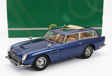 ASTON MARTIN - DB5 SHOOTING BRAKE DE HAROLD RADFORD, 1964 - DB5 SHOOTING BRAKE AZUL METALIZADO. Maqueta de coche en Vroomi
