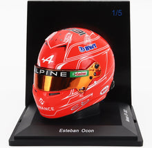 BELL – F1  CASCO-HELM RENAULT A523 TEAM BWT ALPINE 31 GP VON ASERBAIDSCHAN 2023 ESTEBAN OCON – ROT