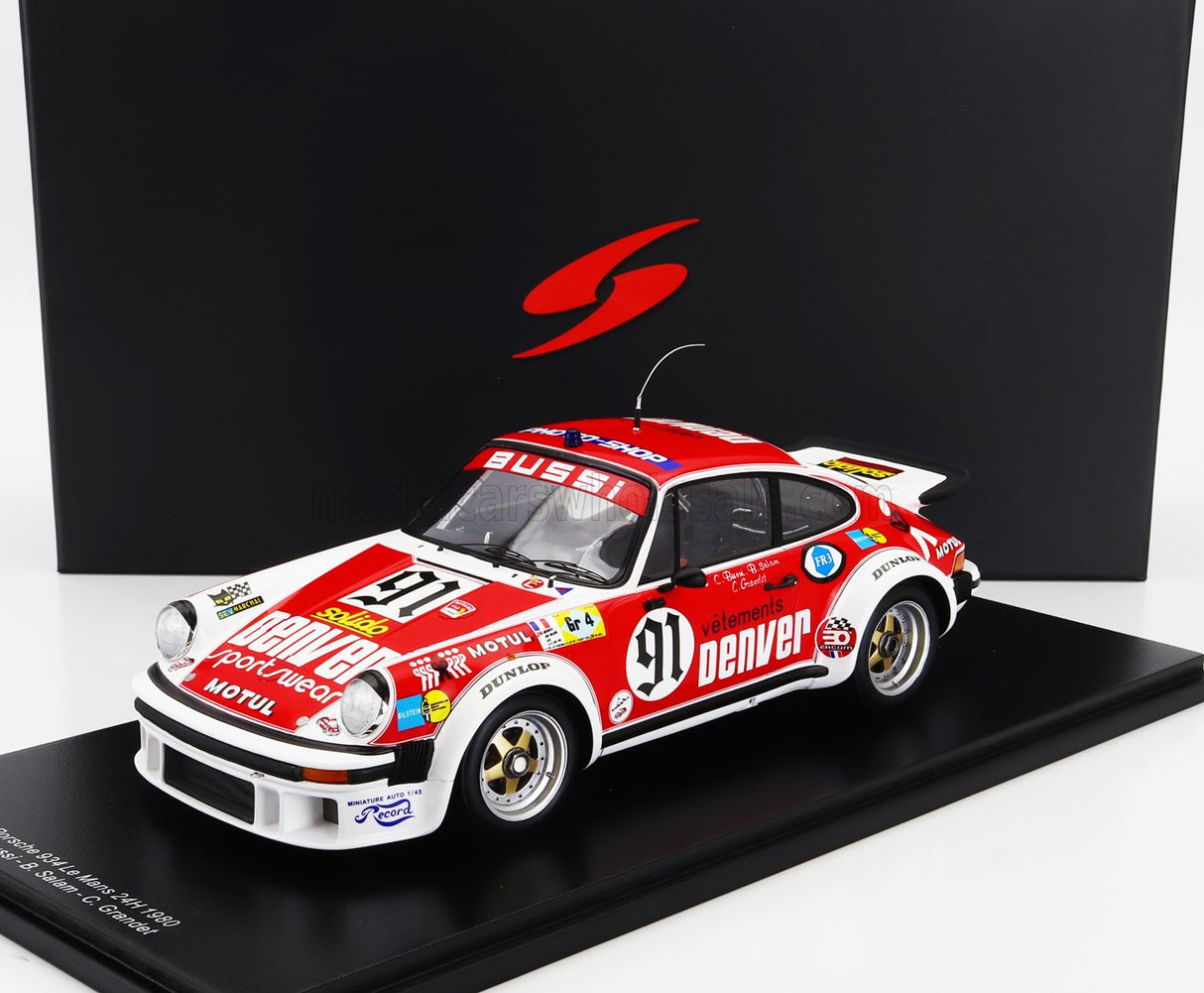PORSCHE | 911 934 3.0L F6 TURBO TEAM ASA CACHIA N 91 24h LE MANS 1980 C.BUSSI - B.SALAM - C.GRANDET