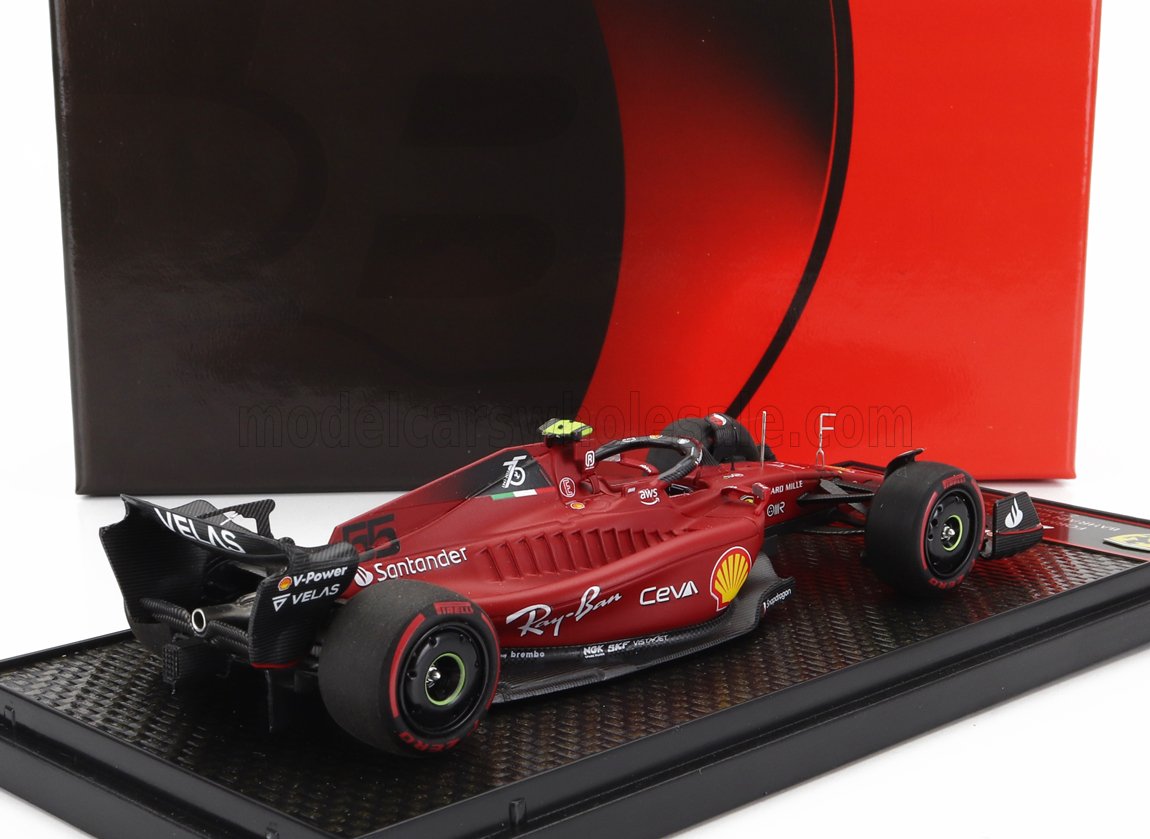 FERRARI | F1-75 TEAM SCUDERIA FERRARI N 55 2nd BAHRAIN GP 2022 CARLOS SAINZ