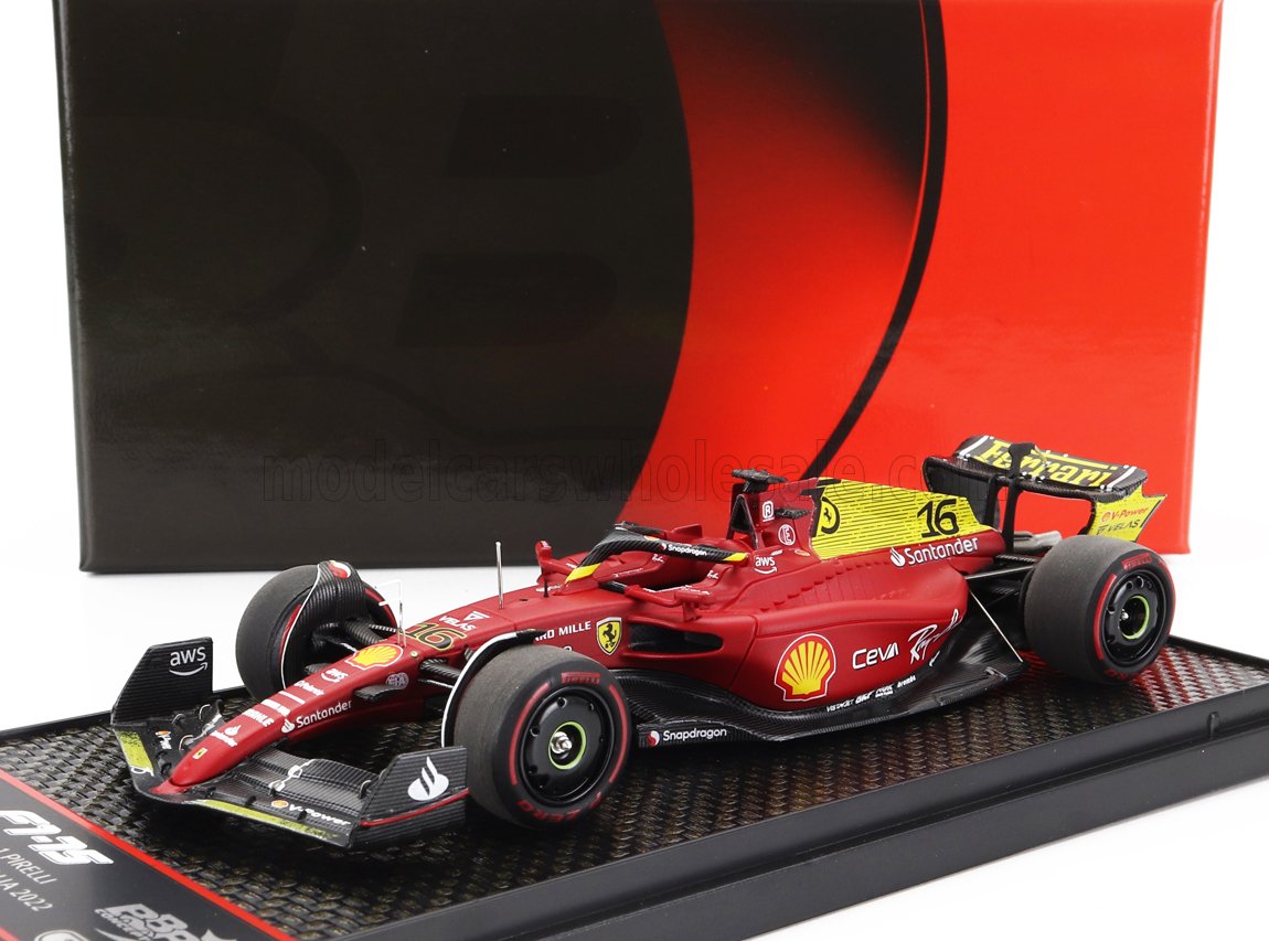 FERRARI | F1-75 SCUDERIA FERRARI N 16 2nd MONZA ITALY (POLE POSITION) GP 2022 CHARLES LECLERC