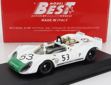 PORSCHE - 908/2 SPIDER N 53 VAINQUEUR DES 6 HEURES DE BRANDS HATCH 1969 J.SIFFERT - B.REDMAN - BLANC VERT - Vroomi