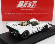 PORSCHE - 908/2 SPIDER N 53 VAINQUEUR DES 6 HEURES DE BRANDS HATCH 1969 J.SIFFERT - B.REDMAN - BLANC VERT - Vroomi