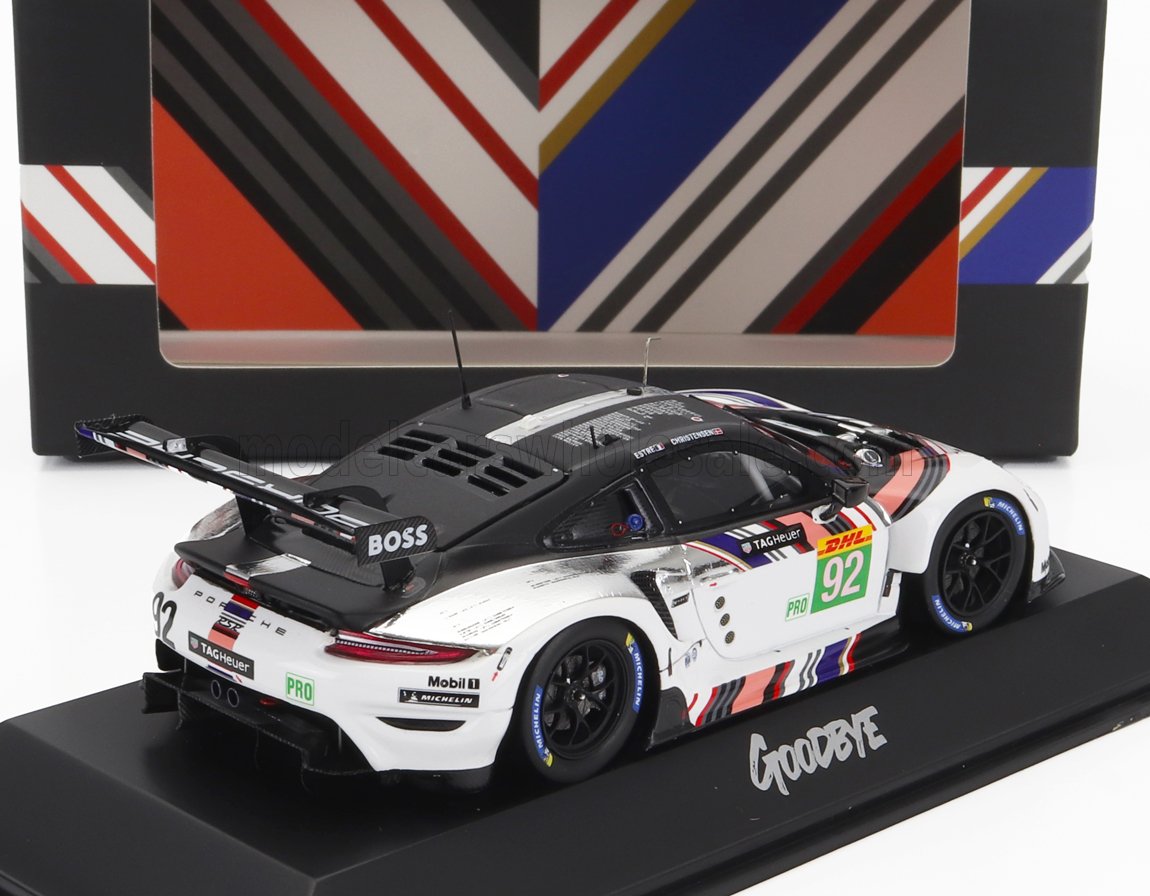 PORSCHE | 911 RSR-19 GOODBYE TEAM PORSCHE GT N 92 LAST RACE WEC 8h BAHRAIN 2022 KEVIN ESTRE - MICHAEL CHRISTENSEN