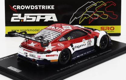 PORSCHE | 911 992 GT3 R TEAM GMG RACING N 132 24h SPA 2023 K.WADHINGTON - J.SOFRONAS - P.LONG - J.BLEEKEMOLEN