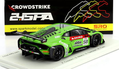 LAMBORGHINI | HURACAN GT3 EVO 2 TEAM GRASSER RACING 24h SPA 2023 F.CRESTANI - S.NEARY - G.TWERASER - R.CAPO