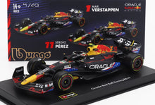 RED BULL | F1  RB19 TEAM ORACLE RED BULL RACING N 11 4th AUSTIN USA GP 2023 SERGIO PEREZ - WITH PILOT AND SHOWCASE