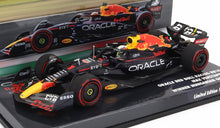 RED BULL - F1  RB18 TEAM ORACLE RED BULL RACING N 1 WORLD CHAMPION WINNER HUNGARIAN GP 2022 MAX VERSTAPPEN - MATT BLUE YELLOW RED