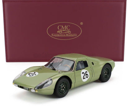 PORSCHE - 904 CARRERA GTS ch.904-025 N 26 SILVERSTONE INTERNATIONAL GRAND TOURING 1964 INNES IRELAND - GREEN