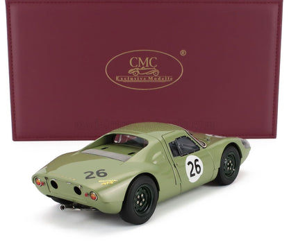 PORSCHE - 904 CARRERA GTS ch.904-025 N 26 SILVERSTONE INTERNATIONAL GRAND TOURING 1964 INNES IRELAND - GREEN