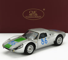 PORSCHE - 904 CARRERA GTS ch.904-005 N 86 WINNER TARGA FLORIO 1964 COLIN DAVIS - ANTONIO PUCCI - SILVER