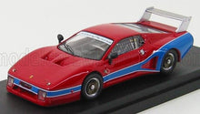 FERRARI - 512 BB SHILHOUETTE PROVA 1978 - RED BLUE - Vroomi