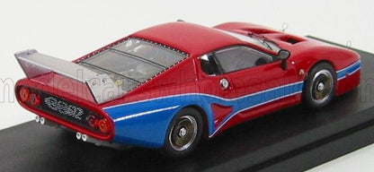 FERRARI - 512 BB SHILHOUETTE PROVA 1978 - RED BLUE - Vroomi