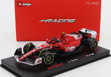 FERRARI | F1  SF-23 TEAM SCUDERIA FERRARI N 55 LAS VEGAS USA GP 2023 CARLOS SAINZ - WITH PILOT AND SHOWCASE