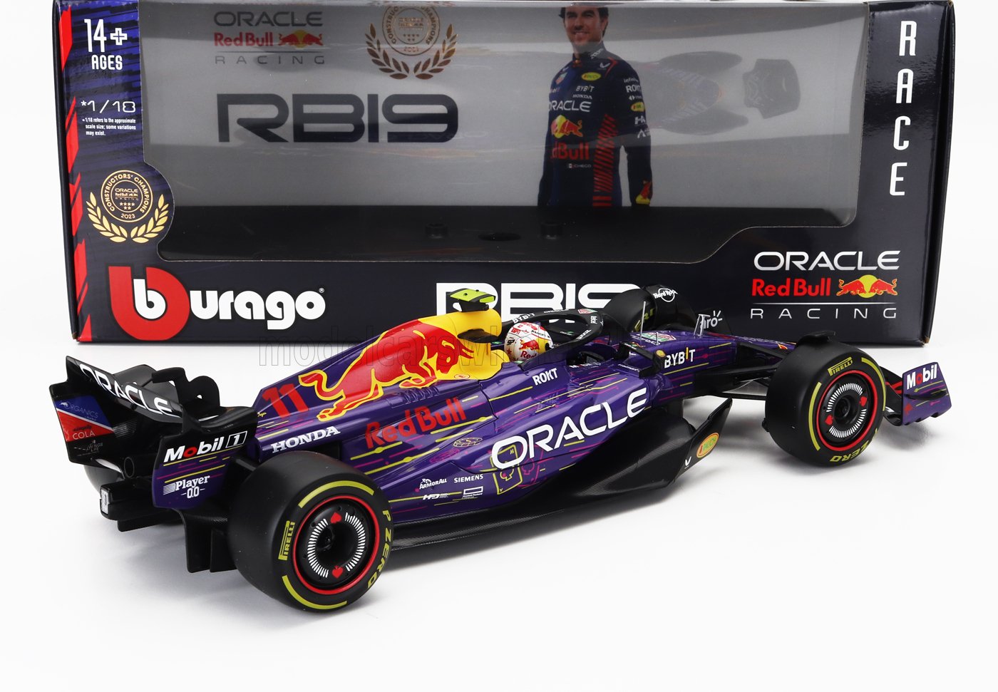 RED BULL | F1  RB19 TEAM ORACLE RED BULL RACING N 11 3rd LAS VEGAS USA GP 2023 SERGIO PEREZ