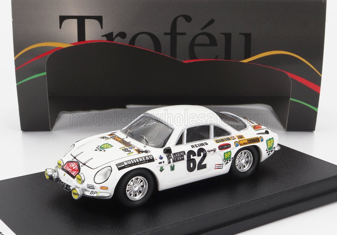 RENAULT | A110 ALPINE N 62 RALLY MONTECARLO 1973 THIERRY SABINE - PIERRE TERRY