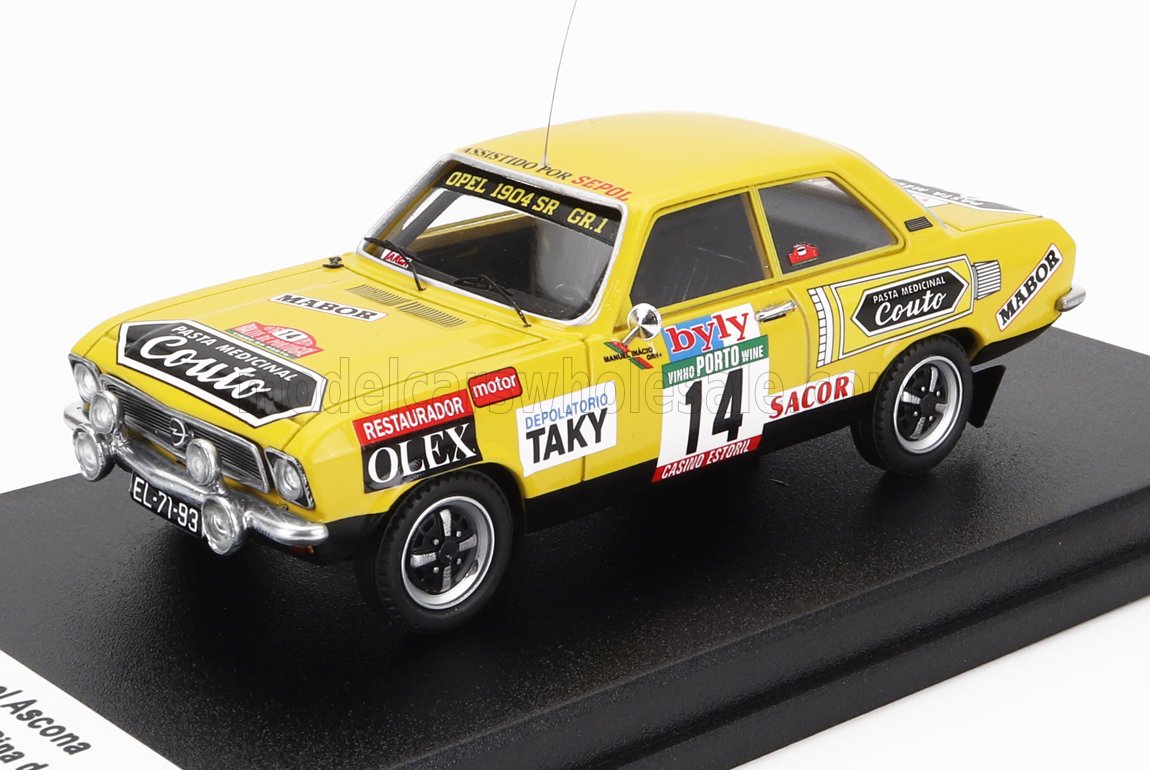 OPEL | ASCONA (Nachtversion) N 14 9. RALLYE PORTUGAL 1976 MANUEL INACIO - PINA DE MORAIS