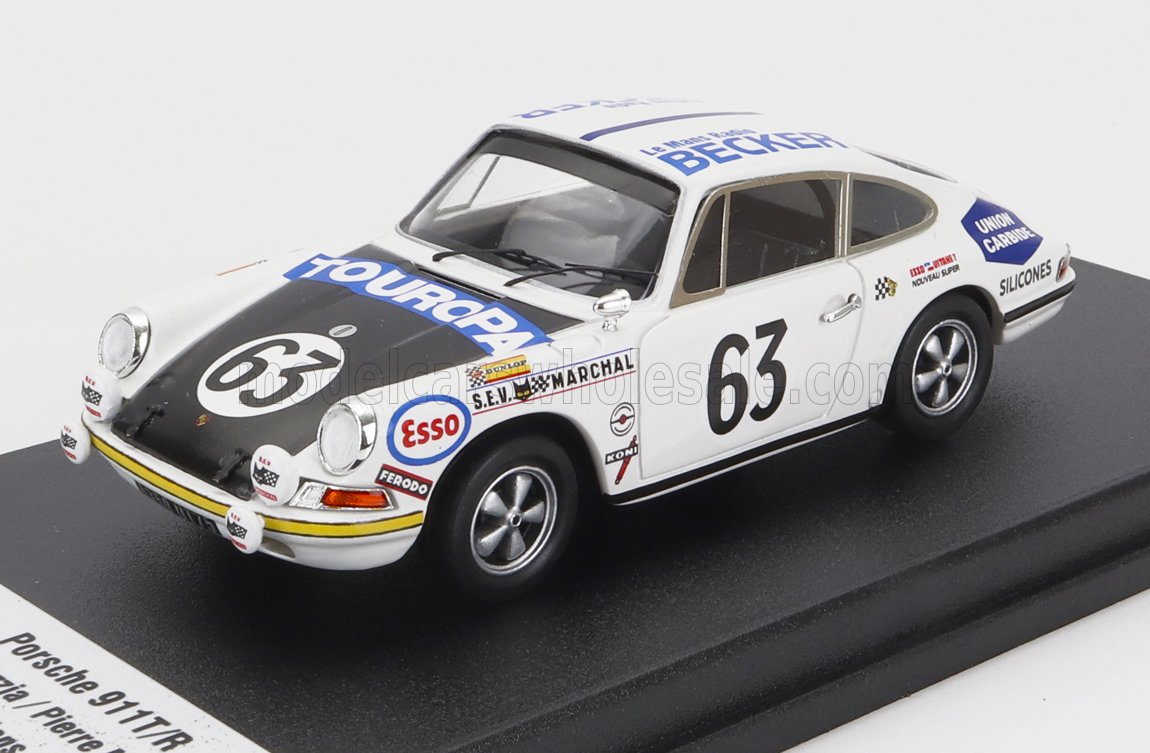 Porsche 911T Coupé Team Marcel Martin No. 63 Mazzia Mauroy 24h Le Mans 1969 Trofeu 1:43 scale model