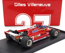 FERRARI - F1 126CK TURBO N 27 GP D'ITALIA 1981 GILLES VILLENEUVE - ROSSO