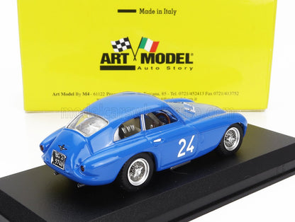 FERRARI - 195S 2.3L V12 TOURING BERLINETTA N 24 WINNER COPPA INTER-EUROPA MONZA 1953 GIULIO MUSITELLI - BLUE