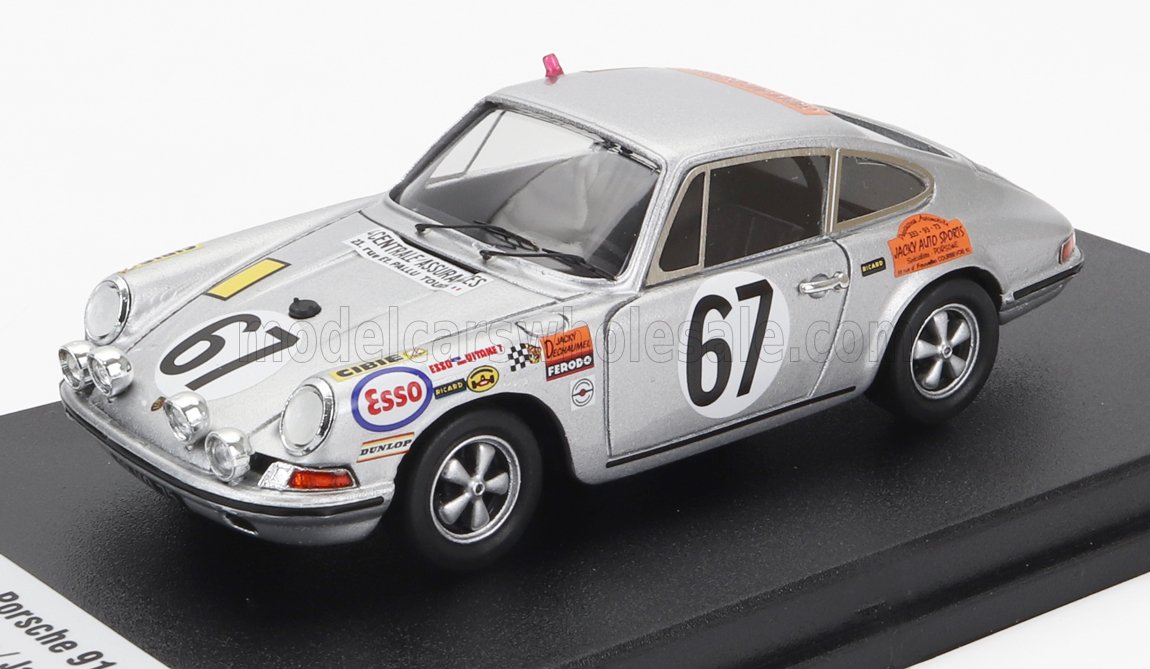 Porsche 911S Coupé Team J.Farjon No. 67 Philippe Farjon Jacky Dechaumel 24h Le Mans 1969 Trofeu 1:43 scale model
