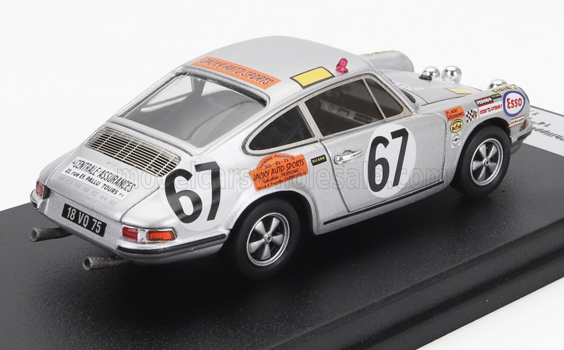 Porsche 911S Coupé Team J.Farjon No. 67 Philippe Farjon Jacky Dechaumel 24h Le Mans 1969 Trofeu 1:43 scale model - image 2