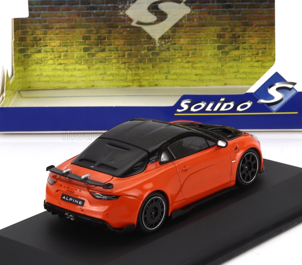 RENAULT - ALPINE A110 RADICALE COUPE 2023 - ORANGE BLACK - Vroomi