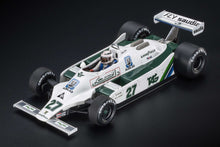WILLIAMS - F1  FW07 FORD N 27 WINNER DUTCH GP (with pilot figure) 1979 ALAN JONES - WHITE