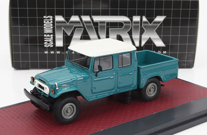 TOYOTA - LAND CRUISER HJ45 PICK-UP CON CABINA DOPPIA 1979 - VERDE E BIANCO