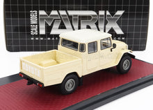 TOYOTA - HJ45 LAND CRUISER CREW CAB PICK-UP 1979 - CREAM WHITE