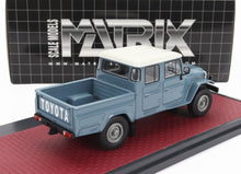 TOYOTA - HJ45 LAND CRUISER CREW CAB PICK-UP 1979 - BLUE GREY WHITE
